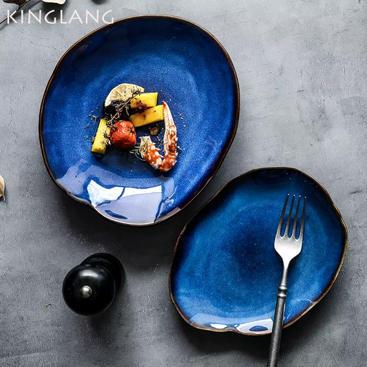 Cat Eye Blue Plate Set™