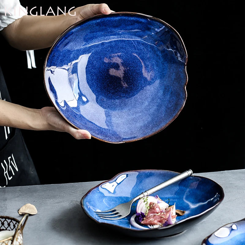 Cat Eye Blue Plate Set™