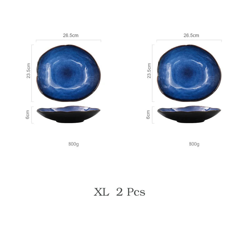 Cat Eye Blue Plate Set™