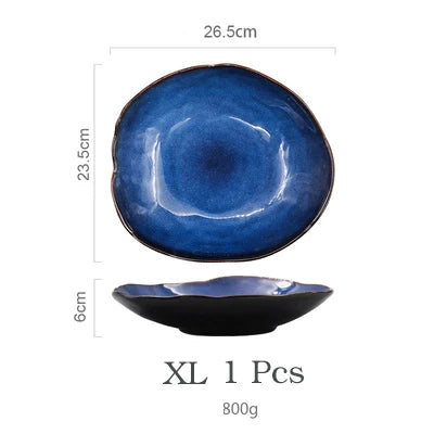 Cat Eye Blue Plate Set™